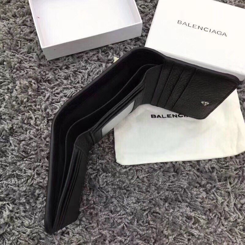 人気No1バレンシアガ 3つ折り財布 偽物 小銭入れ付き/CASH MINI WALLET メンズ bau07975N級品