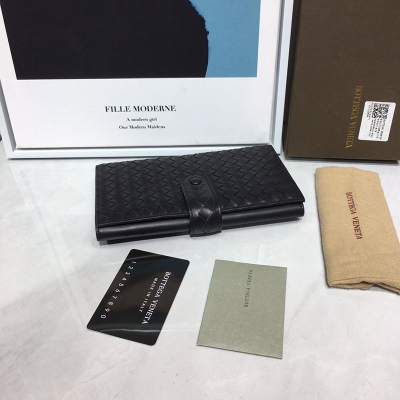 超希少！ボッテガヴェネタ イントレチャート 偽物 ラム スナップ 長財布 bos76064高い品質