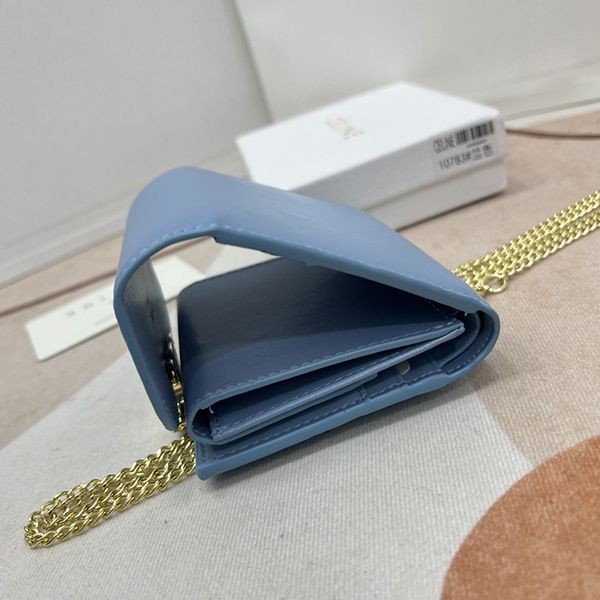 累積売上総額第１位！セリーヌ ラムスキンフラップウォレット ミニ財布 偽物 10D783BZG.38NO通販