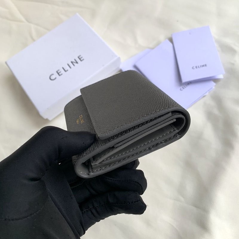 ☆超人気☆セリーヌ/スモール トリフォールド ウォレット コピー Cec87858高い品質