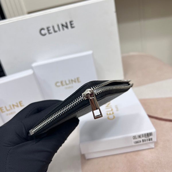 セリーヌ カードホルダー付き ジップパース 偽物 Cee04936高い品質