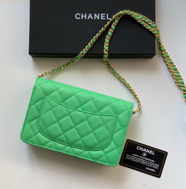 ヨンアさん愛用 シャネル WALLET チェーンウォレット 限定希少！A33814通販
