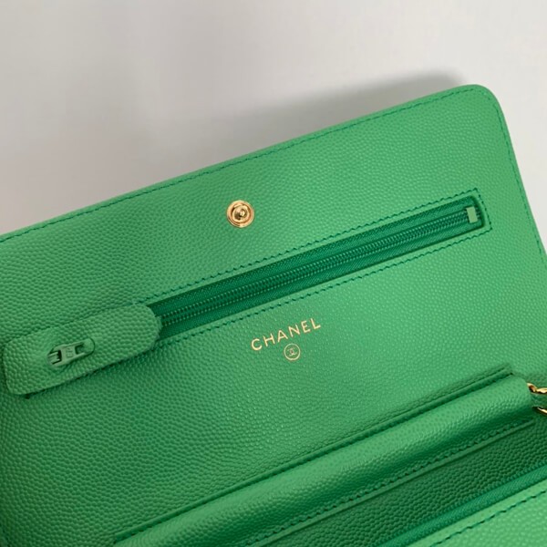 ヨンアさん愛用 シャネル WALLET チェーンウォレット 限定希少！A33814代引きを販売
