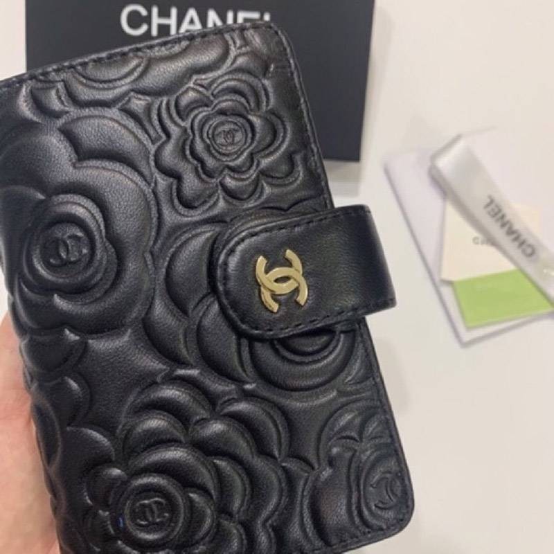 稀少 人気シャネル カメリア ココマーク 二つ折り財布 偽物 shl54499高い品質