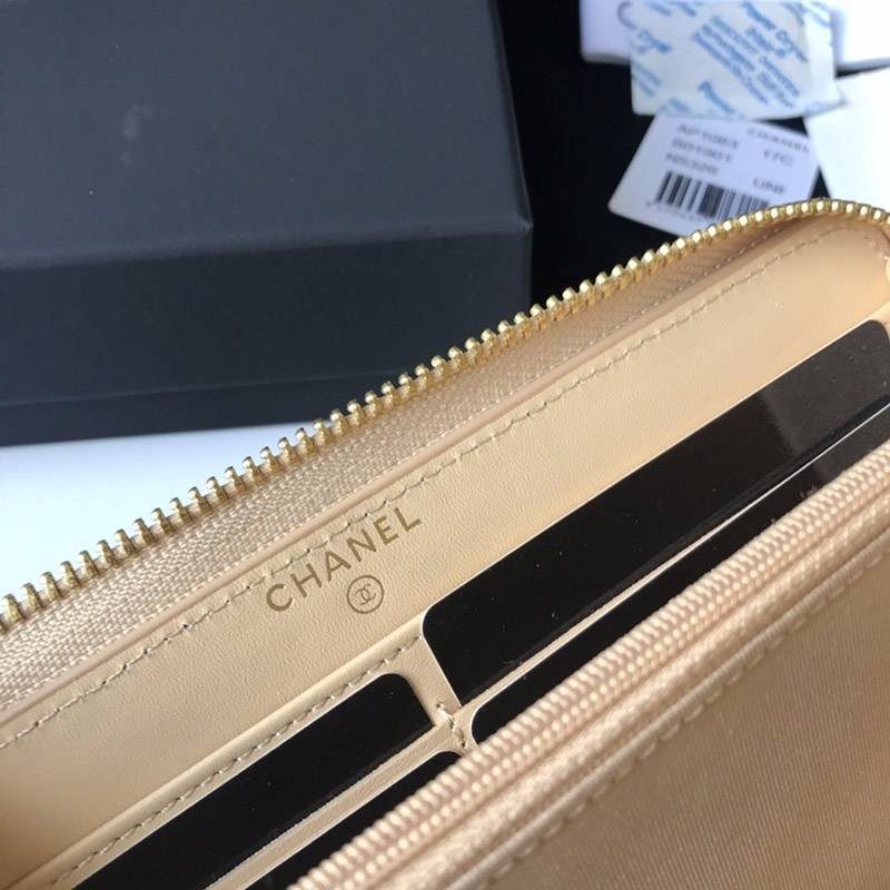 春もの新作 シャネル ナインティーン ジップ 長財布 スーパーコピー shd06809品質保証