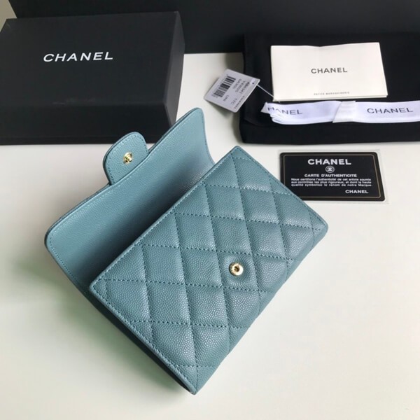 即発 シャネル 三折り ミディアムサイズ 中財布 small flap wallet cc2108232N級品