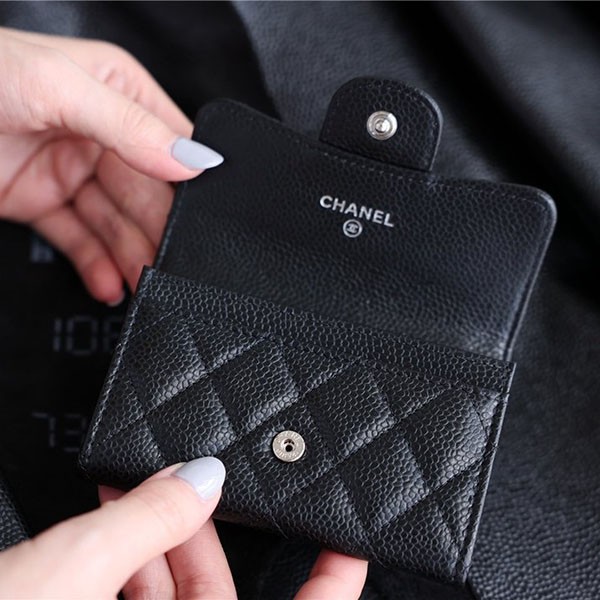 大人気！シャネル シルバーココマークロゴ カードケース 偽物 shk85362N級品
