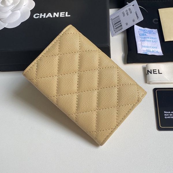 シャネル コピー ミニ財布 キャビア 最高な材質ライトゴールド金具 shl08765通販