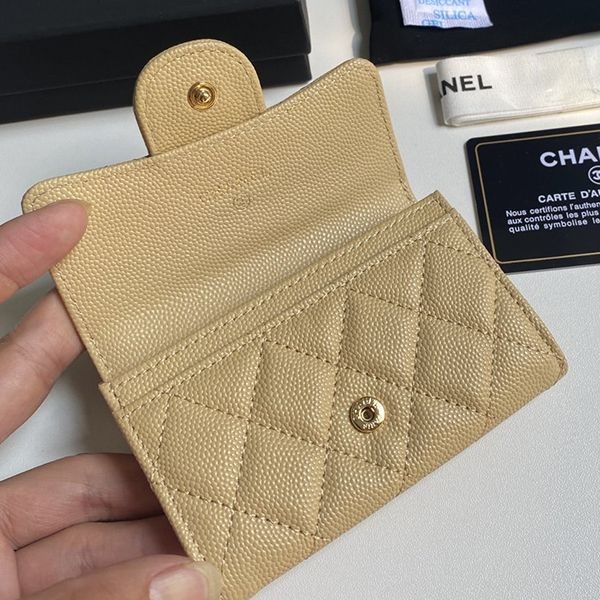 シャネル コピー ミニ財布 キャビア 最高な材質ライトゴールド金具 shl08765高い品質