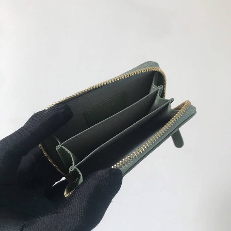 21-22AW シャネル ジップ コインパース 偽物 キャビアスキン shl24406代引きを販売