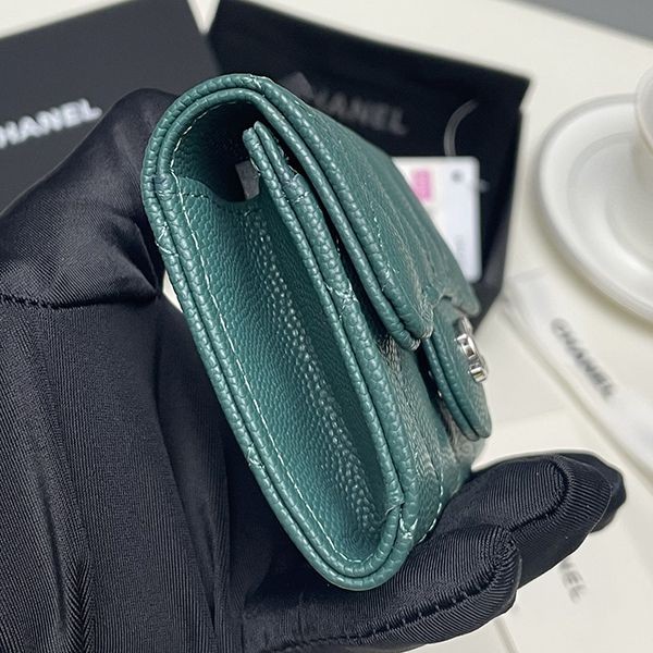 ブティック♪ブランドシャネル 偽物 ミニ財布 キャビア ライトゴールド金具 shl55264激安送料無料