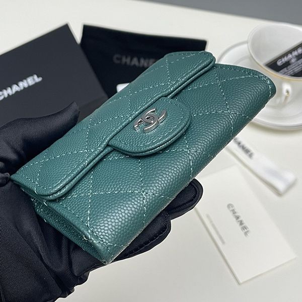ブティック♪ブランドシャネル 偽物 ミニ財布 キャビア ライトゴールド金具 shl55264高い品質