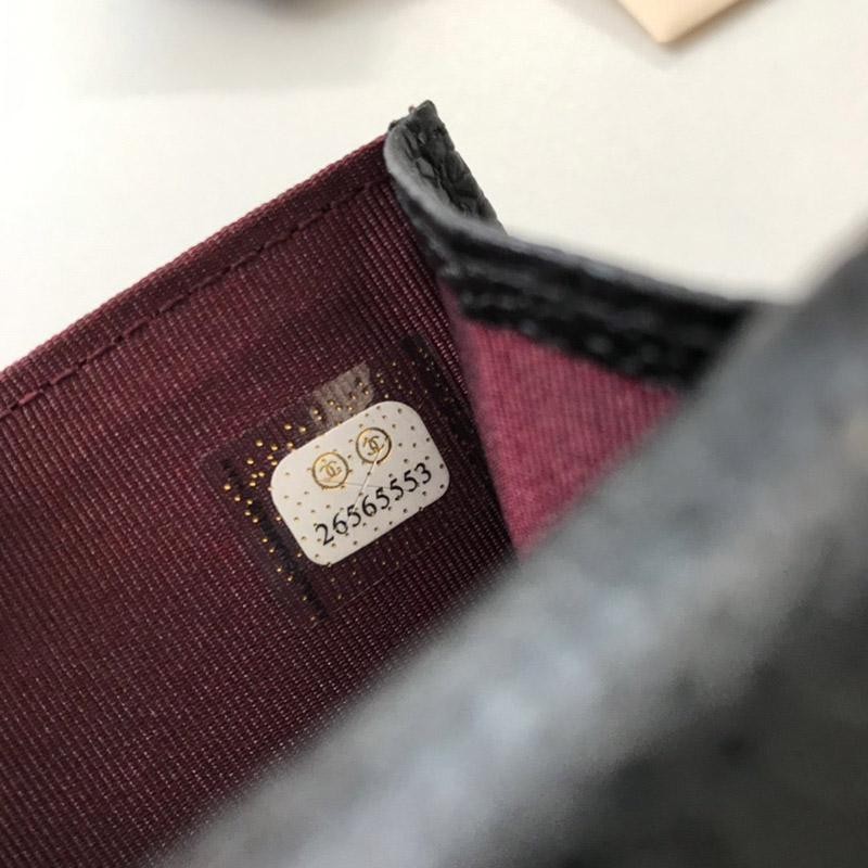 お洒落に♪シャネル コインパース コピー キャビアスキン 送料込 shn33898品質保証