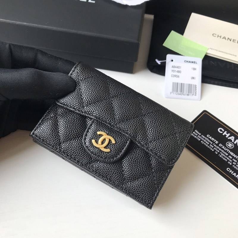 完売必至 可愛い シャネル 折り財布 キャビアスキンスーパーコピー shq07249通販