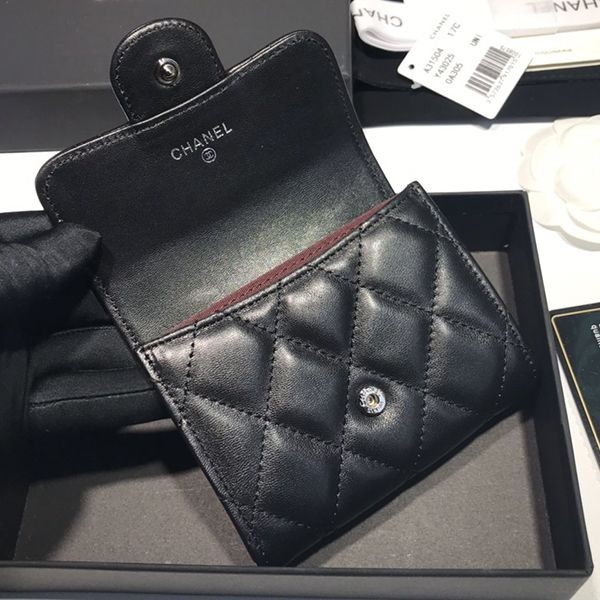 目を惹くカラーシャネル クラシック コインパース 偽物 財布 黒 shv05938高い品質