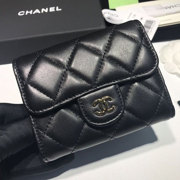 完売必至シャネル クラシック コインパース コピー 財布 黒 shv08600
