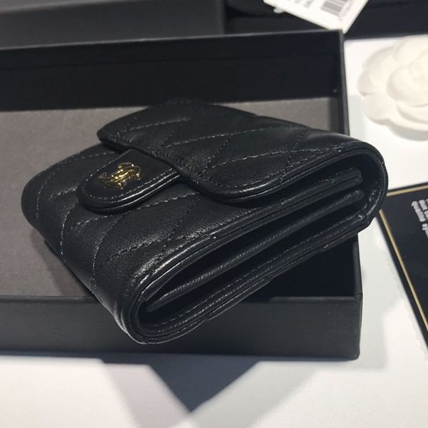 完売必至シャネル クラシック コインパース コピー 財布 黒 shv08600人気