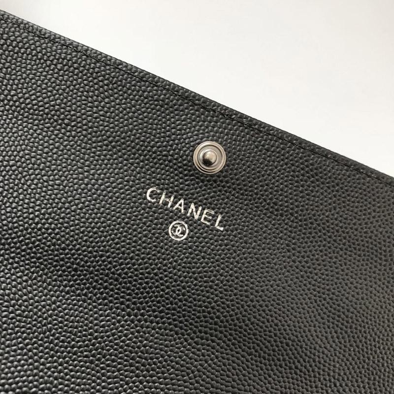 秋冬新作 シャネル 長財布 ボーイ シャネル コピー キャビアスキン shv51440N級品