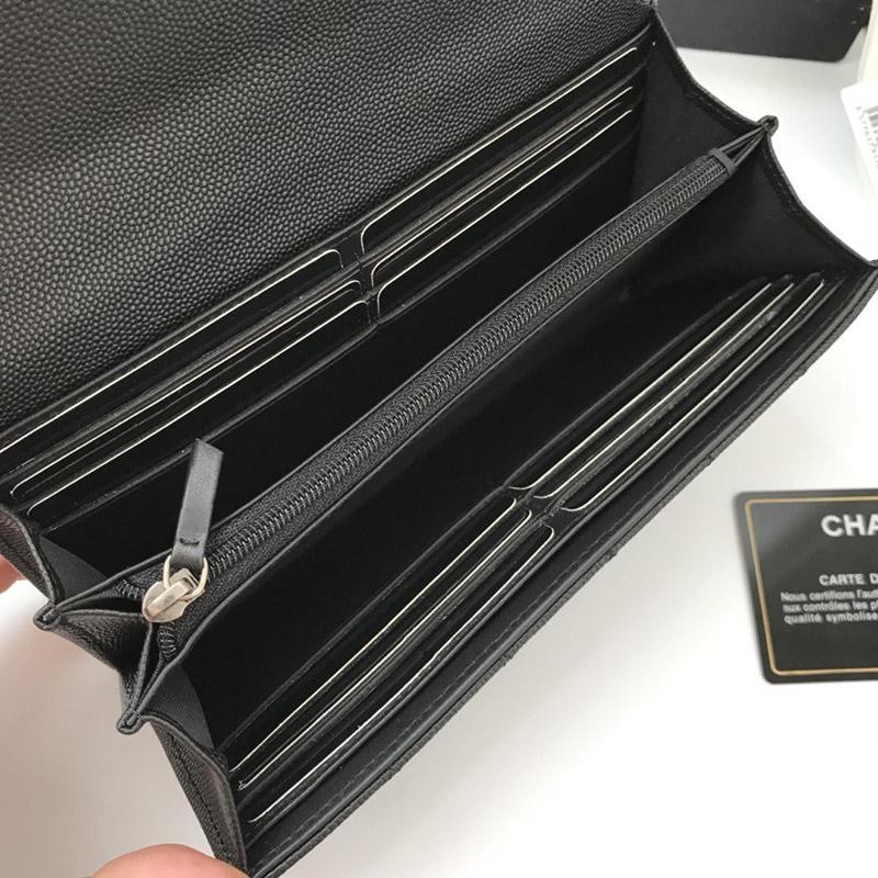 秋冬新作 シャネル 長財布 ボーイ シャネル コピー キャビアスキン shv51440代引きを販売