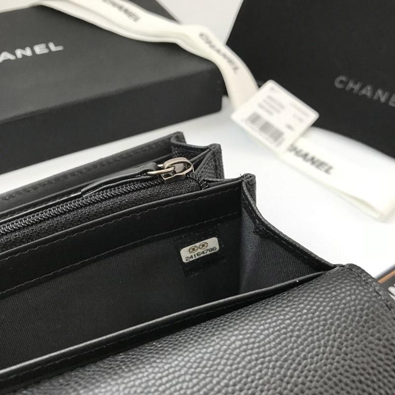 秋冬新作 シャネル 長財布 ボーイ シャネル コピー キャビアスキン shv51440品質保証