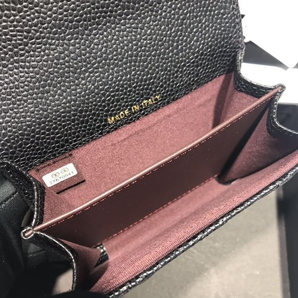 注目★シャネル クラシック 偽物 コインパース 財布 黒 shz31156激安送料無料