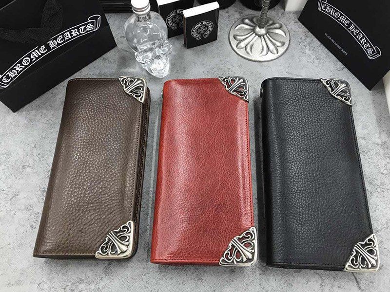欲しい♡超限定♪ クロムハーツ 財布 偽物 シングル フォールド/ロングウォレット/長札入れ Kuj53236