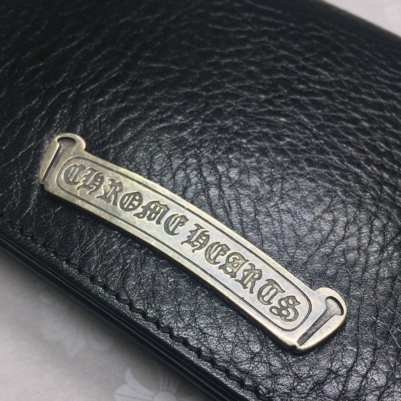 欲しい♡超限定♪ クロムハーツ 財布 偽物 シングル フォールド/ロングウォレット/長札入れ Kuj53236高い品質