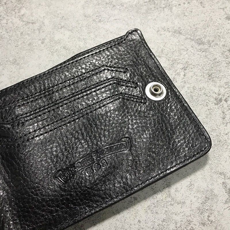 セール新作 クロムハーツ 財布 スーパーコピー★カーフヘアスナップウォレット Kul14419品質保証