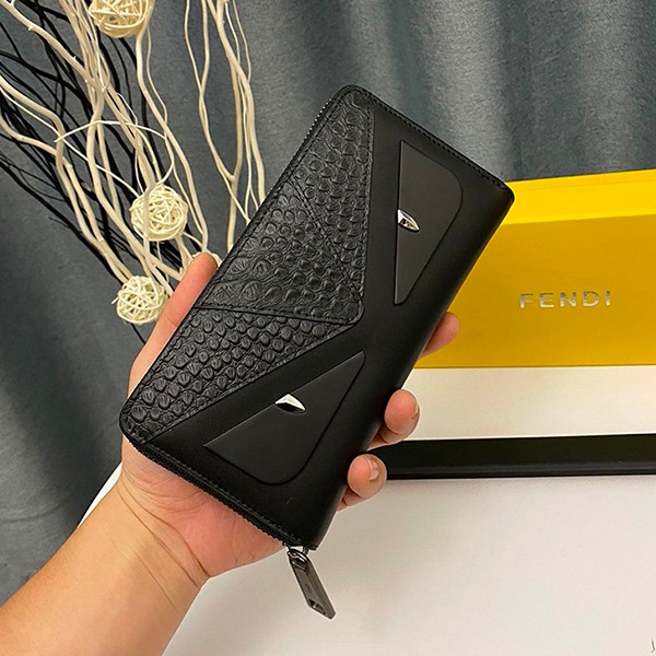 フェンディ ジップアラウンド 最高級長財布 コピー ジッパーウォレット カスタマイズ fea12871激安送料無料