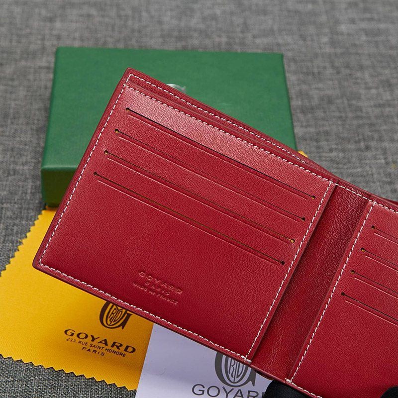 入手困難 【ゴヤール】ヘリンボーン柄 ２つ折り財布 コインケース コピー Gor97961N級品