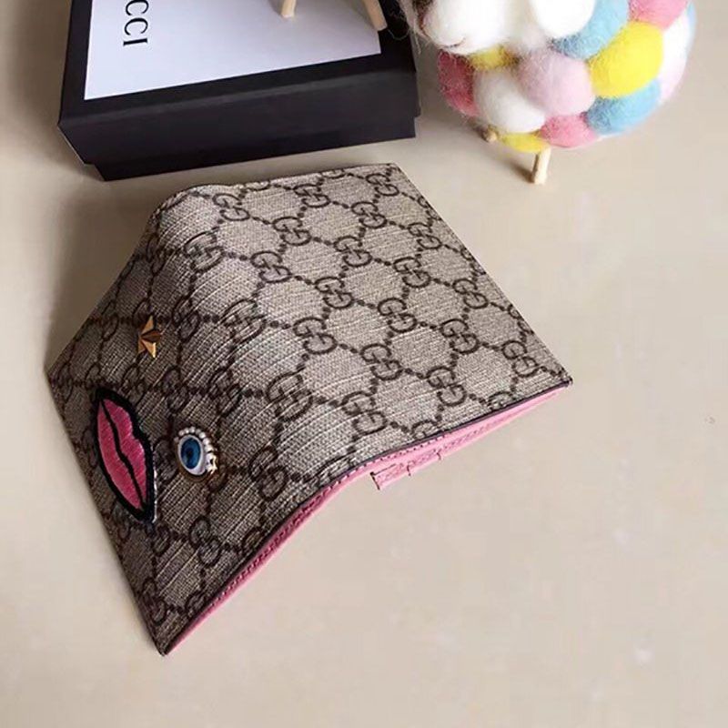 《大人気》グッチ カードケースコピー GGスプリーム フェイス  財布 431398 K05RGN級品