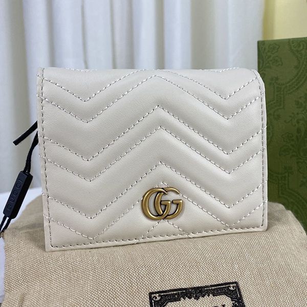 100%実物写真！グッチ GGマーモント カードケース ウォレット 偽物 466492