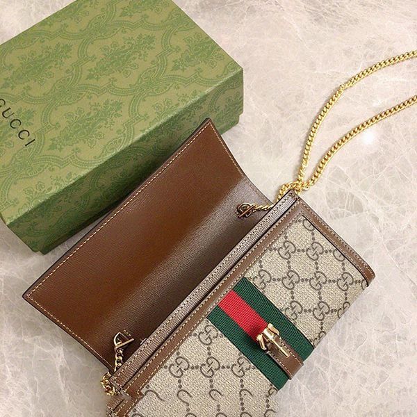 グッチ〔ジャッキー 1961〕コピーチェーンウォレットgg210820132高い品質