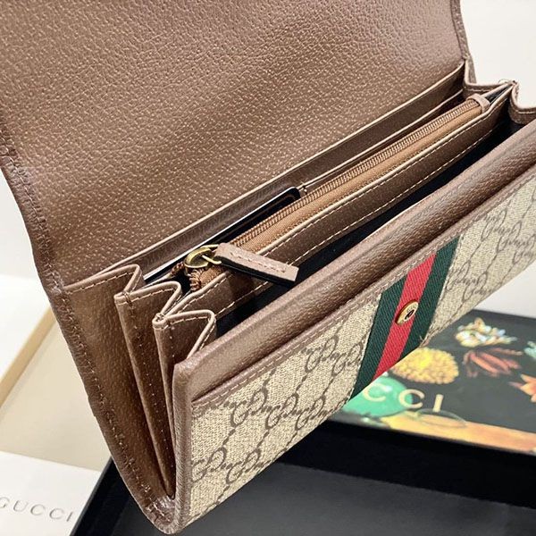 最高級グッチ オフィディア GG コンチネンタルウォレット gua18681N級品