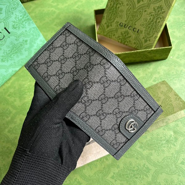 グッチ〔オフィディア〕GG コイン 折りたたみ財布 偽物 guc27460N級品