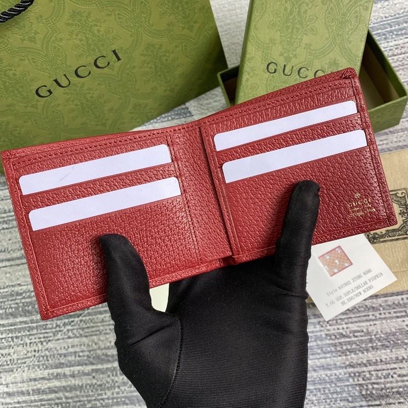 完売前に！グッチ＆ドラえもんコラボ 二つ折り財布 コピー gue43637最高級