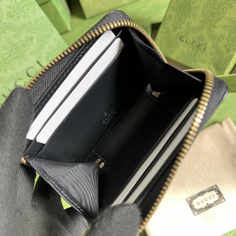 【日本未発売】グッチ GGマーモント マテラッセ ジップカードケース コピー guf13404品質保証
