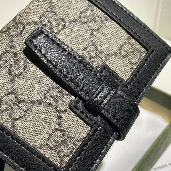 目を惹くカラー グッチ GGキルティング 折りたたみ財布 偽物 gul14964最高級