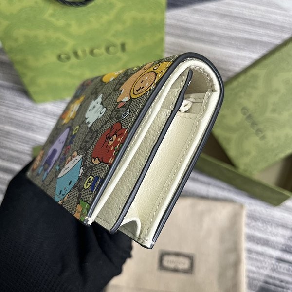 高品質グッチ GGスプリーム コピー コンパクト ウォレット【人気商品】 gun34312人気