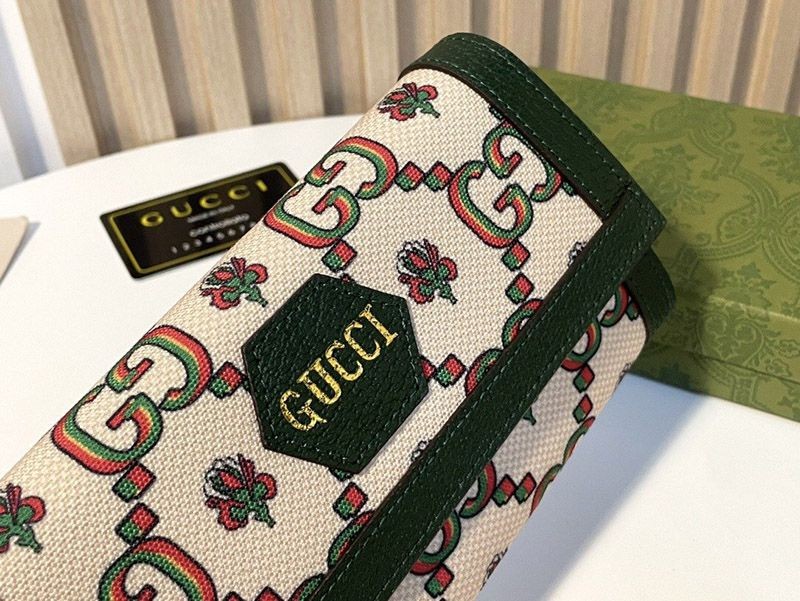 ★日本!!人気！グッチ100周年記念 チェーンウォレット コピー guo88681人気
