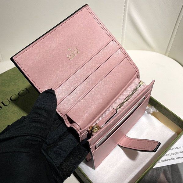 追跡付き 安い グッチ GGキルティング 折りたたみ財布 ミニ財布 gur56722代引きを販売