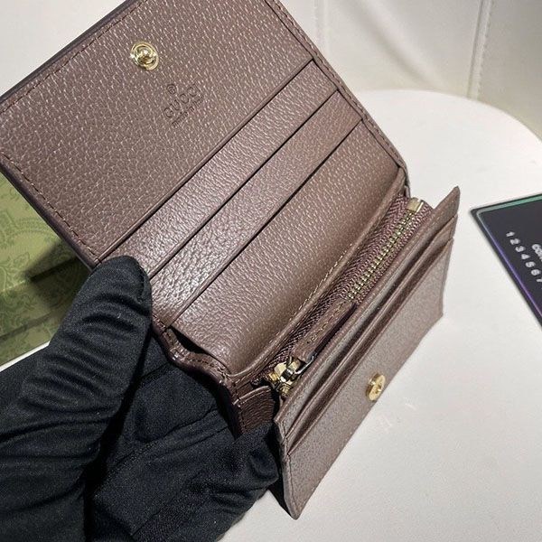 グッチブランド カードケース 二つ折り 財布 スーパーコピー guz16247代引きを販売