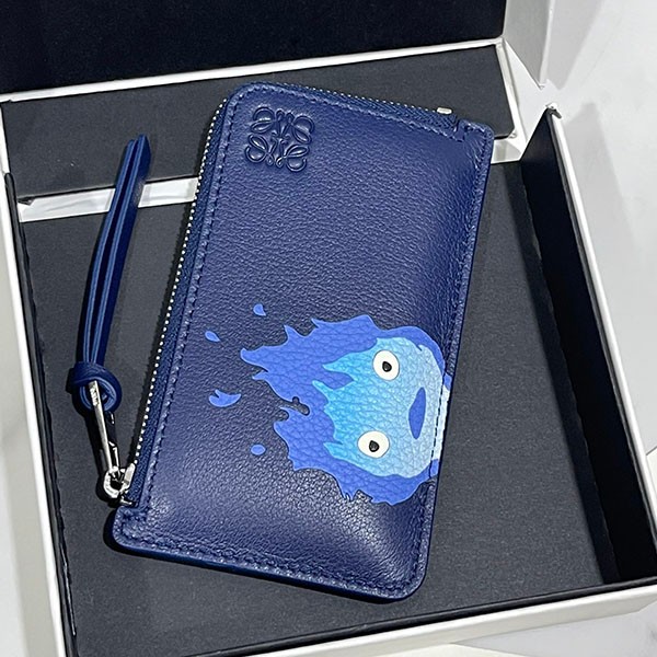 ロエベ コピー × ハウルの動く城 コイン&カードホルダー lob24791高い品質