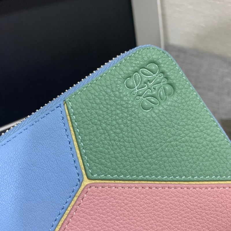 可愛いロエベ 財布 パズル コピー ラウンドジップ ウォレット lob69387最高級