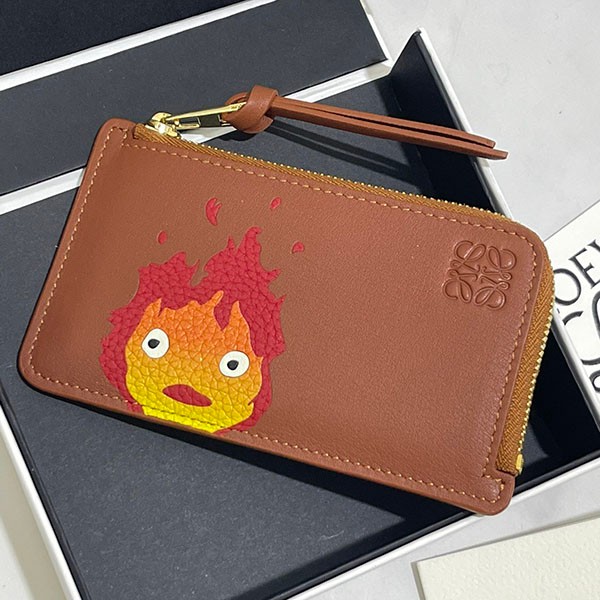 ☆超人気☆ロエベ × ハウルの動く城 偽物 コイン&カードホルダー lof82251通販