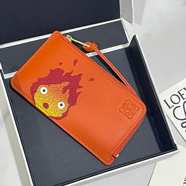 ロエベ × ハウルの動く城 コピー コイン&カードホルダー log78860激安送料無料