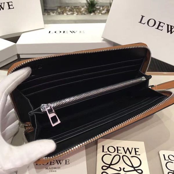 新作限定 ロエベ パズル オープン ウォレット 長財布 偽物 loh23061N級品