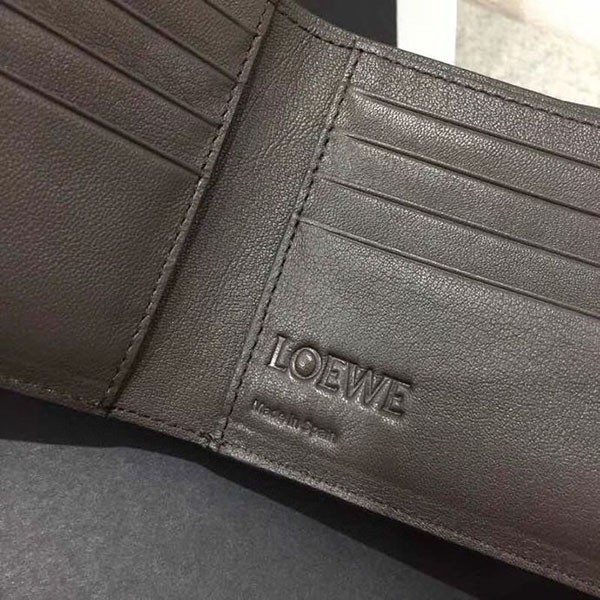 目を惹くカラー ロエベ アナグラム トライフォールド 財布 コピー lom48787代引きを販売