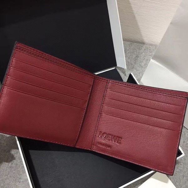 争奪戦 ロエベ アナグラム トライフォールド コピー 財布 lot28699最高級