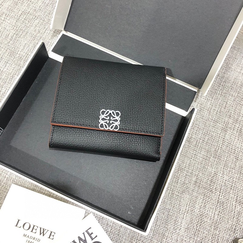 超希少！【ロエベ ウォレット コピー】 アナグラム トリフォルド 6 cc ウォレット lot29737激安送料無料